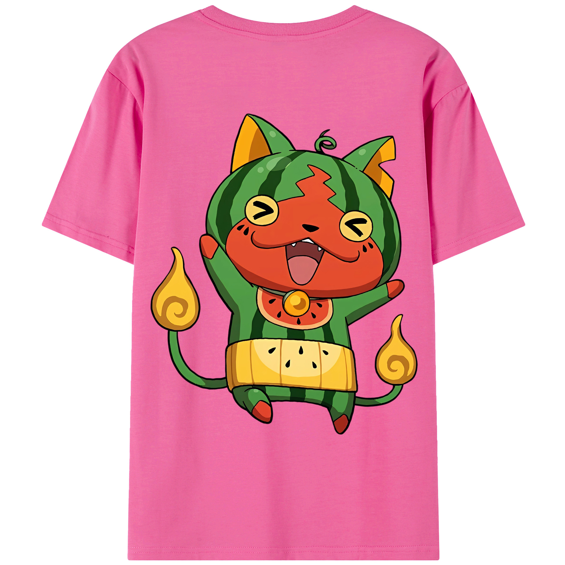 （画像用） 妖怪ウォッチ Yo-kai Watch レディース半袖Tシャツ(バックプリント)